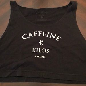 Caffeine and kilos black crop